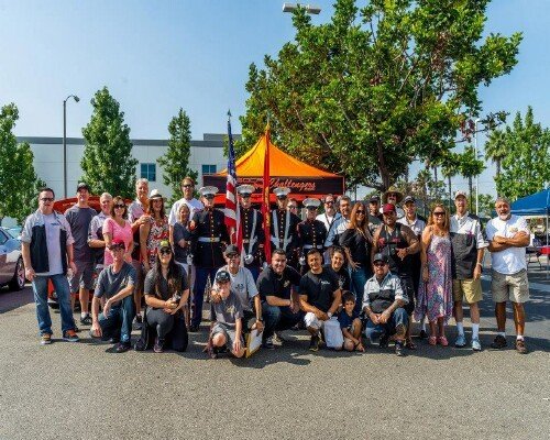 SoCal Challengers at the 7th Annual Wounded Warrior Car Show